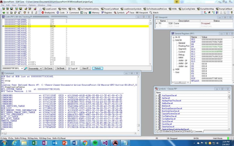 System Configuration Table