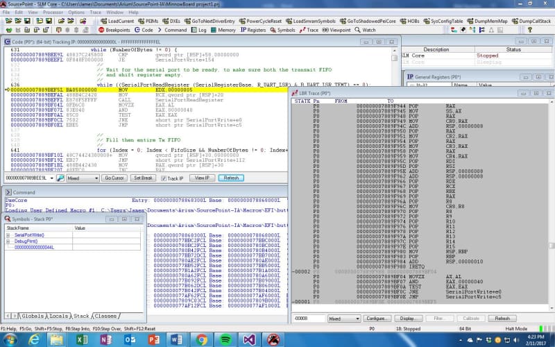 LBR Trace with Interrupt