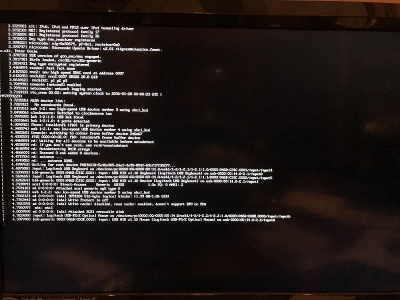 MNW Yocto image install failed