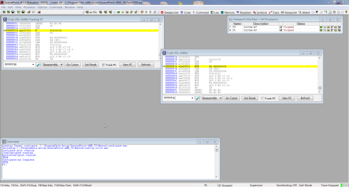 2-core JTAG Loop