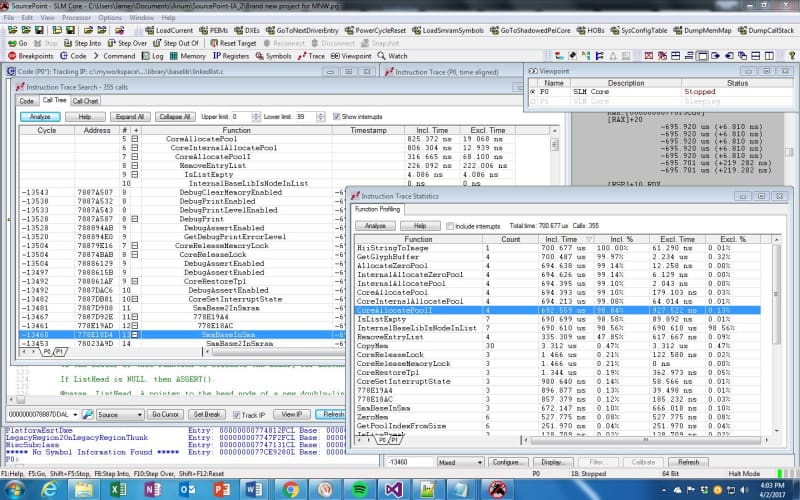 Call Tree Function Profiling