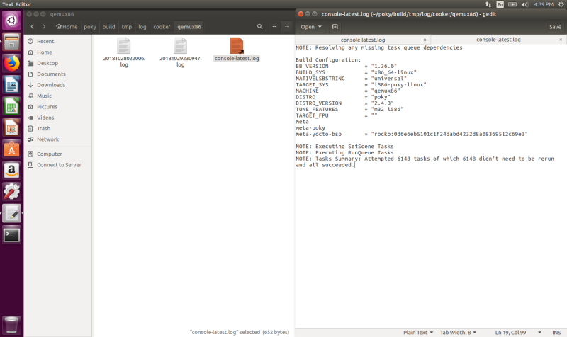 Yocto image build MinnowBoard