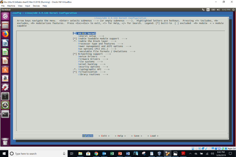 Yocto bitbake -c menuconfig virtual kernel