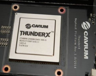 Figure 3 Cavium's ThunderX based on 64-bit ARM cores